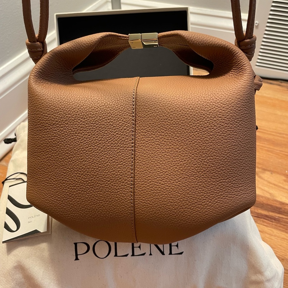 Polene Beri Bag - Textured Camel